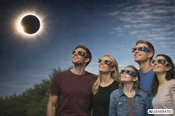 ver eclipse solar de forma segura con gafas homologadas